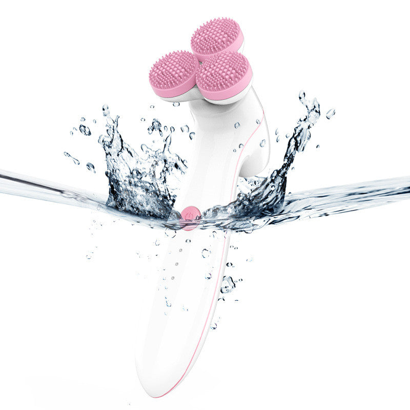Electric Silicone Facial Cleansing Brush