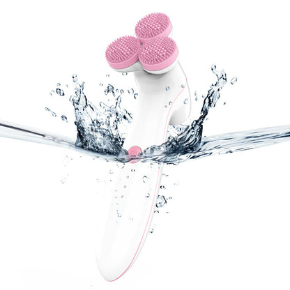 Electric Silicone Facial Cleansing Brush