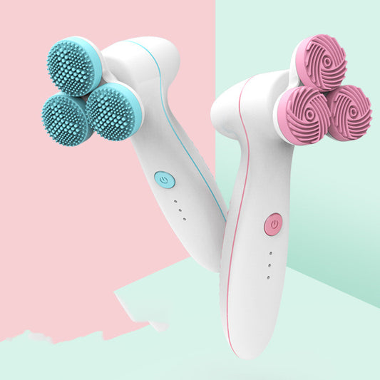 Electric Silicone Facial Cleansing Brush