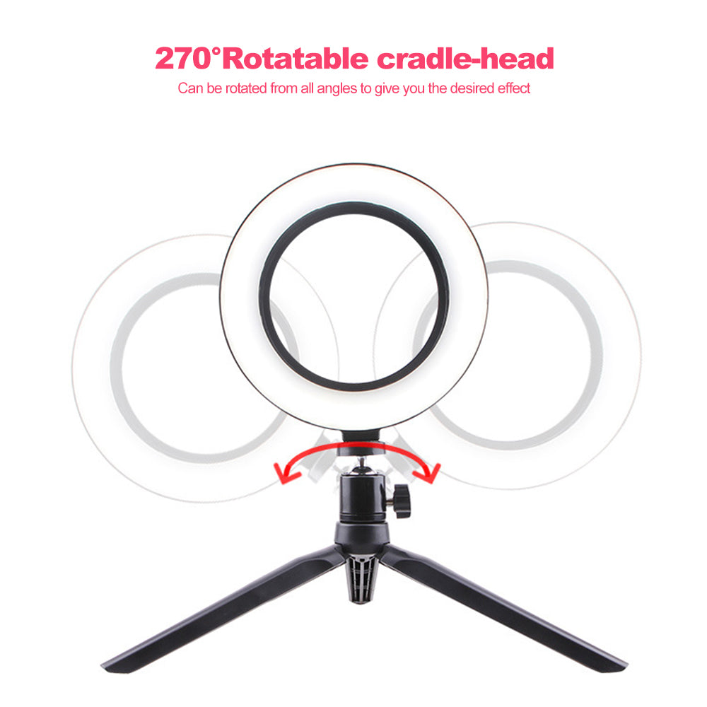 LED Ring Light with Tripod Stand