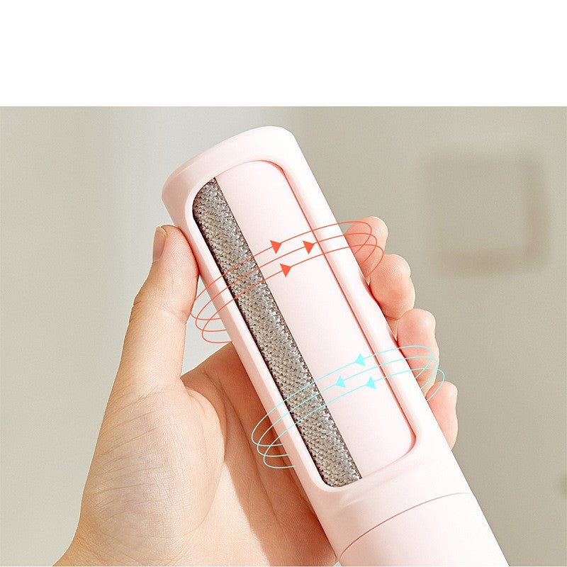 Self-Cleaning Pet Hair Remover Brush - Reusable Lint Roller for Dogs & Cats