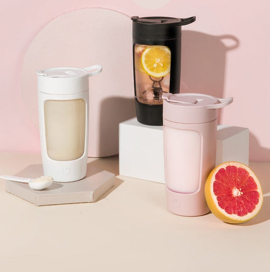 Portable Blender USB Rechargeable - 650ml Electric Smoothie Maker for Shakes & Juice