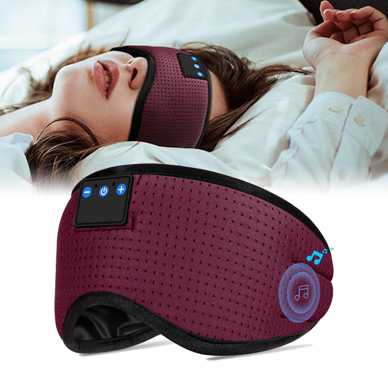 Bluetooth Sleep Eye Mask - Ice Silk Cooling