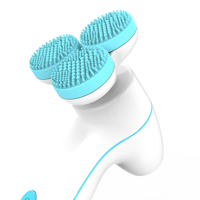 Electric Silicone Facial Cleansing Brush
