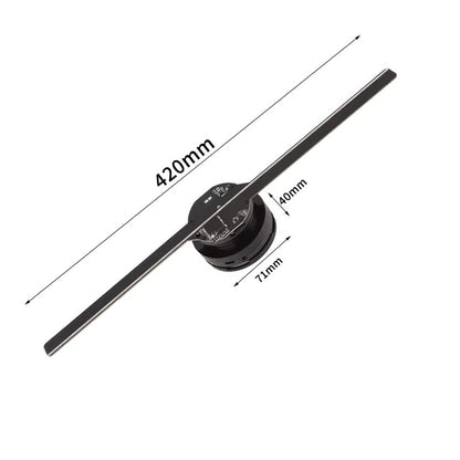 3D Holographic Fan Projector - Floating LED Display